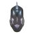 Trust GXT 108 Rava Gaming Mouse - Black/Grey, top view, illuminated