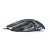 Trust GXT 108 Rava Gaming Mouse - Black/Grey, side view, blue illumination