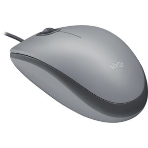 Myszka przewodowa Logitech M110 Silent - Szara - Logitech Mysz
