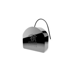 Fibaro Single Switch 2 (FGS-213) Z-Wave relé modul, ferde nézet - Fibaro