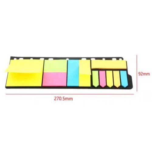 Lefűzhető Jegyzet és Jelölő Készlet - 275 lap, A4 kompatibilis 139277655