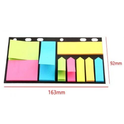 Öntapadós Jegyzet és Jelölő Készlet - 225 Lap, Lefűzhető 139277803