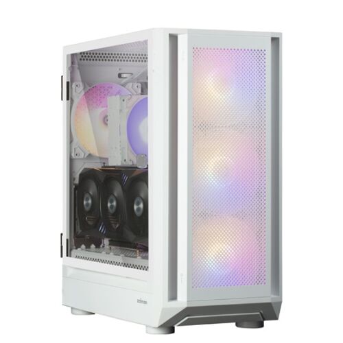 Obudowa PC Zalman I6 Biała Midi Tower z wentylatorami RGB