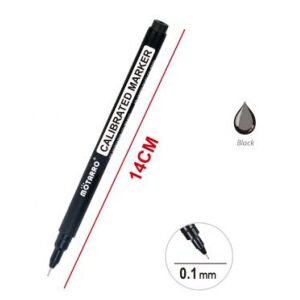 MÖTARRO Műszaki Filctoll - 0,1 mm, Fekete 139277973 - Rajzeszköz