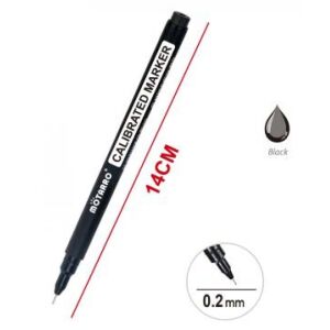 MÖTARRO Műszaki Filctoll - 0,2 mm, Fekete 139277978 - Rajzeszköz