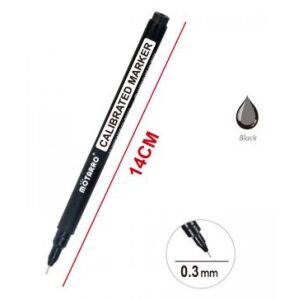 MÖTARRO Műszaki Filctoll - 0.3 mm, Fekete 139277979 - Rajzeszköz