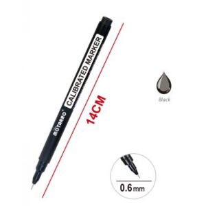 MÖTARRO Műszaki Filctoll - 0.6 mm, Fekete 139278412 - Rajzeszköz