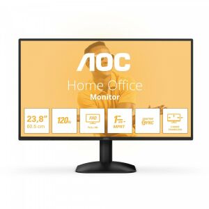 AOC 23.8" 24B31H 16:9 FullHD IPS Monitor 120Hz - Fekete 139279323 - Periféria