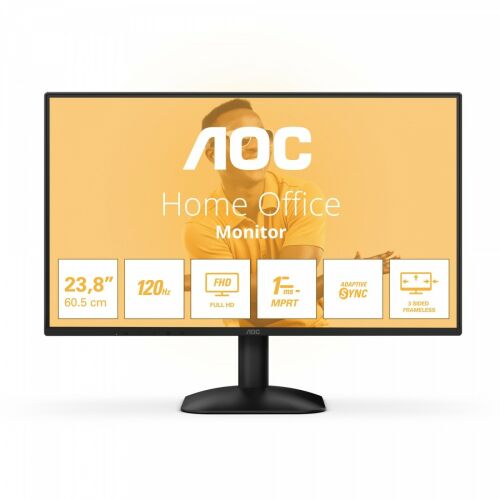 AOC 23.8" 24B31H 16:9 FullHD IPS Monitor 120Hz - Fekete 139279323