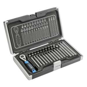 Högert 37-dielna račňová súprava bitov, 72T, HT1R466, pohľad na otvorené puzdro - Výstavba&Renovácia