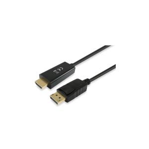 Equip DisplayPort - HDMI kábel, 3 méter, fekete - Equip