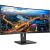 Philips 345B1C/00 34" Ultrawide ívelt monitor városi nézetet mutat