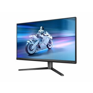 Philips Evnia 27M2N5500/00 27-Zoll QHD Gaming Monitor Schrägansicht - Peripheriegeräte