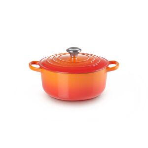 Le Creuset Signature 22cm Öntöttvas főzőedény - Narancssárga 139282597 - Le Creuset