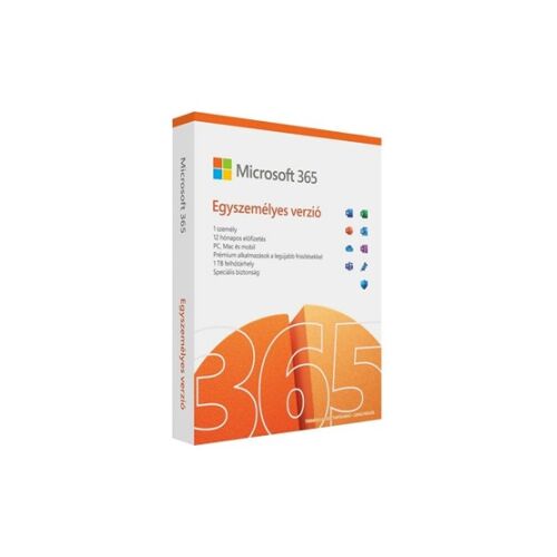 Microsoft Office 365 Personal BOX HUN Medialess (1 PC / 1 év) 139283751 - Microsoft