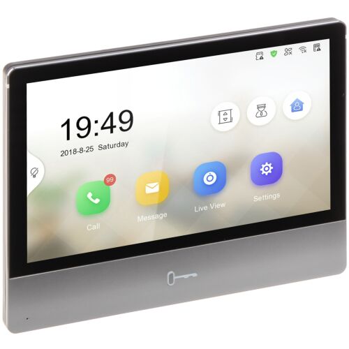 Hikvision DS-KH8350-WTE1 7" Интелигентен видеодомофон Вътрешно тяло с дисплей