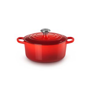 Le Creuset Signature 24cm Öntöttvas főzőedény - Piros 139286545 - Le Creuset