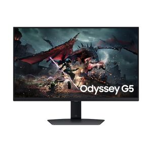 Samsung 32-inch Odyssey G5 Gaming Monitor with QHD display - Laptop and Monitor