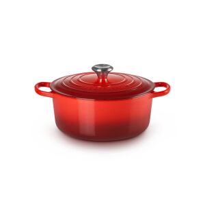 Le Creuset Signature 26cm Piros Öntöttvas Főzőedény - Le Creuset