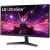 LG 24GS60F-B 24-inčni UltraGear gaming monitor, prednji pogled pod kutom