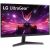 Monitor gamingowy LG 24GS60F-B UltraGear, widok z przodu