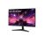 Monitor gamingowy LG 24GS60F-B 24 cale UltraGear, widok z przodu