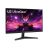 LG 24GS60F-B 24-Zoll UltraGear Gaming Monitor Vorderansicht
