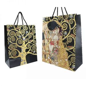 Klimt Ajándéktasak - Csók/Életfa - 25x20cm 139300964 - Klimt