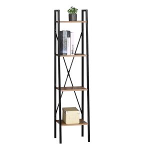 Intenso Home Sonoma Tölgy Könyvespolc - 4 szintes, 34x148cm