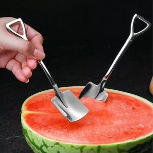 Lapát Kanál Szett - 4 db-os Műanyag, Desszert és Kávé Kanál 139302207 - Kanál