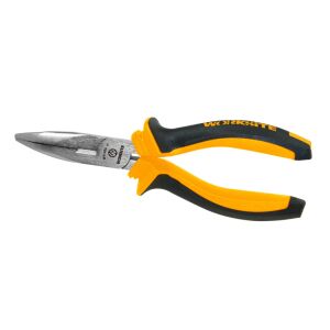 WORKSITE WT1286 Hajlított Csőrű Fogó - 160mm, Cr-V acél