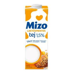 MIZO Laktózmentes Tartós Tej - 1 liter 139305047 - Organikus/Teljes tej