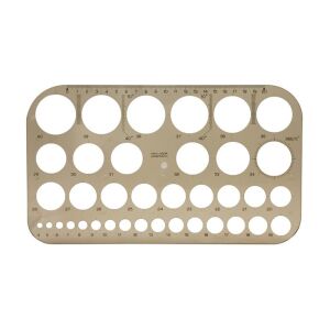 KOH-I-NOOR Z37 Körsablon - Műanyag, Műszaki Rajzhoz 139305345 - Geometriai sablon