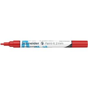 Schneider Paint-It 310 Akril Dekor Marker - 2 mm, Piros 139308653 - Írószer