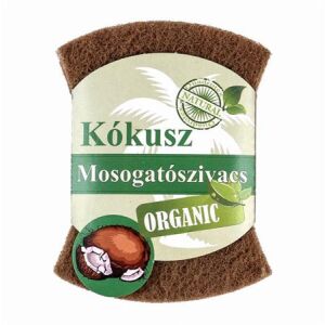 BIO NATURAL Kókusz Mosogatószivacs - 2 db, Természetes Rost 139308764 - Mosogatószivacs