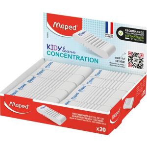 MAPED Kidy Learn Concentration Radír - Koncentrációt Segítő, 20 db 139306492 - Radír