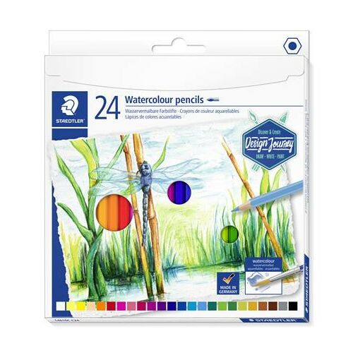 STAEDTLER Design Journey akvarell ceruza készlet - 24 szín 139306185