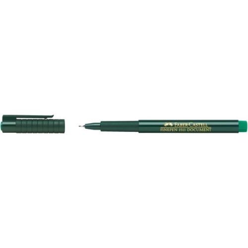 FABER-CASTELL Finepen 1511 Zöld Tűfilc - 0,4 mm 139306438