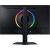 Spatele monitorului gaming Samsung Odyssey G7 G70D 32 inch cu inel RGB
