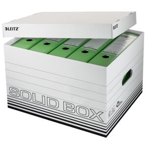 LEITZ Solid Archiválódoboz - L méret, Fehér 139308813 - Archiváló doboz