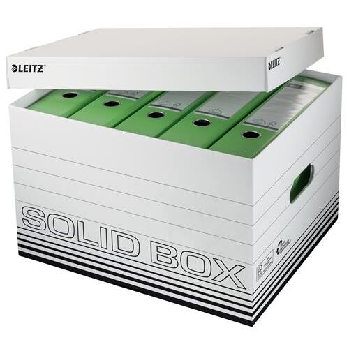 LEITZ Solid Archiválódoboz - L méret, Fehér