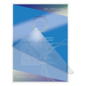 LEITZ iLam A3 Lamináló Fólia - 100 mikron, Fényes 139308378 - Lamináló fólia