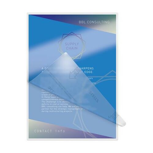 LEITZ iLam A3 Lamináló Fólia - 100 mikron, Fényes 139308378