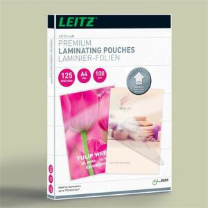 LEITZ iLam A4 Lamináló Fólia - 125 mikron, Fényes 139308386 - Lamináló fólia