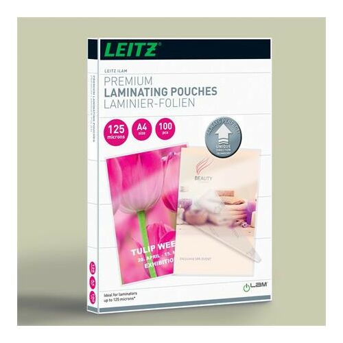 LEITZ iLam A4 Lamináló Fólia - 125 mikron, Fényes 139308386