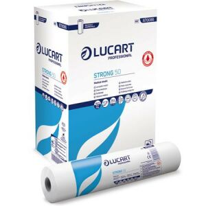 LUCART Strong 50 Vizsgálóasztal Terítő - 50cm x 50m, 2 rétegű 139307583 - Papírlepedő
