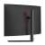 LC-Power LC-M27-FHD-240-C 27 inch curved Full HD monitor, back view