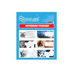 PULSE Boys Füzetcímke - 30 db-os Iskolai Címke Szett 139309152 - Füzetcímke