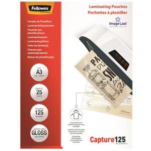 Fellowes Lamináló Fólia - A3, 125 mikron, Fényes, 25 db 139309236 - Lamináló fólia