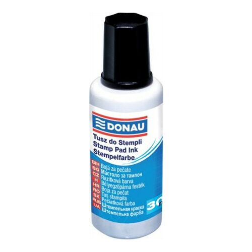 DONAU Bélyegzőfesték - 30 ml, Fekete, Univerzális 139309301